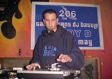 DJ Redwood, second place